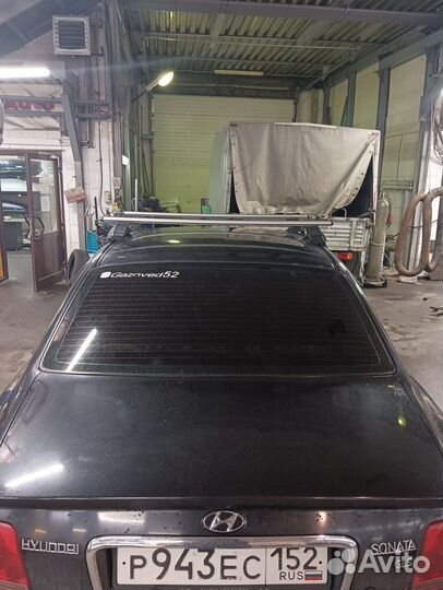 Багажник на крышу hyundai sonata