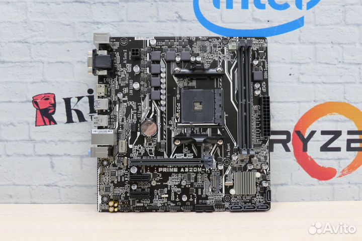 Материнская плата asus prime A320M-K (Новая)