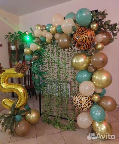 123 шт. Воздушных шара