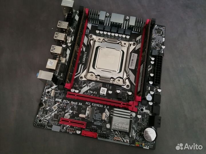 Комплект xeon E5-2660v2 + Jingsha X79 + 16gb