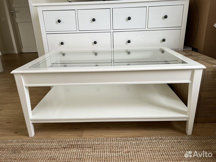 Журнальный стол IKEA Икеа Liatorp Лиаторп белый