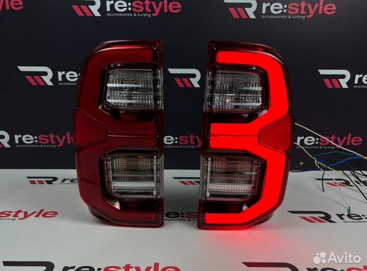 Фонари задние Toyota Hilux PickUp с16г D2161