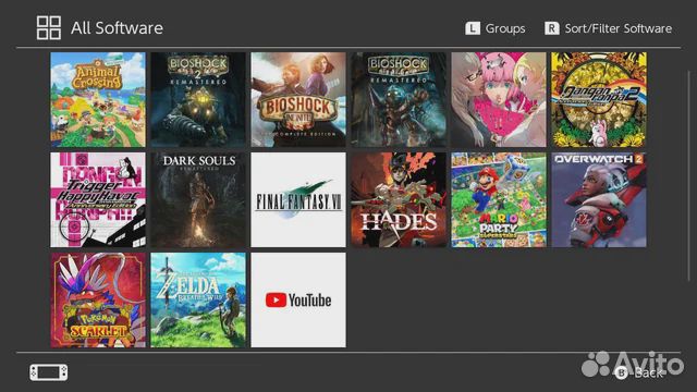 Игры для приставки Nintendo Switch
