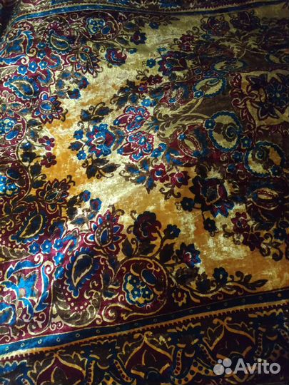 Покрывало плюшевое СССР