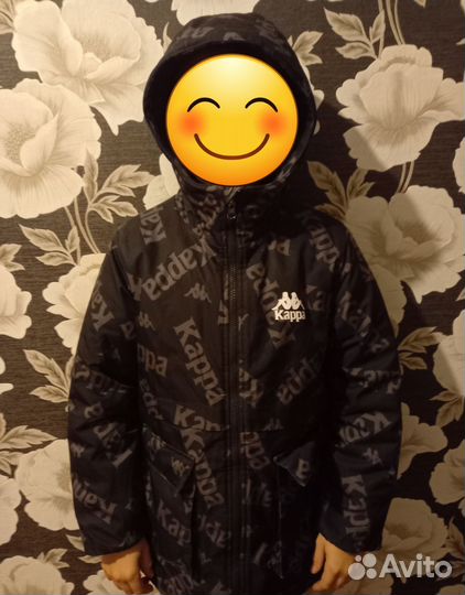 Куртка зимняя для мальчика 140- 146 см