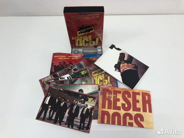 Бешеные псы / тарантино / коллекционный бокс + OST