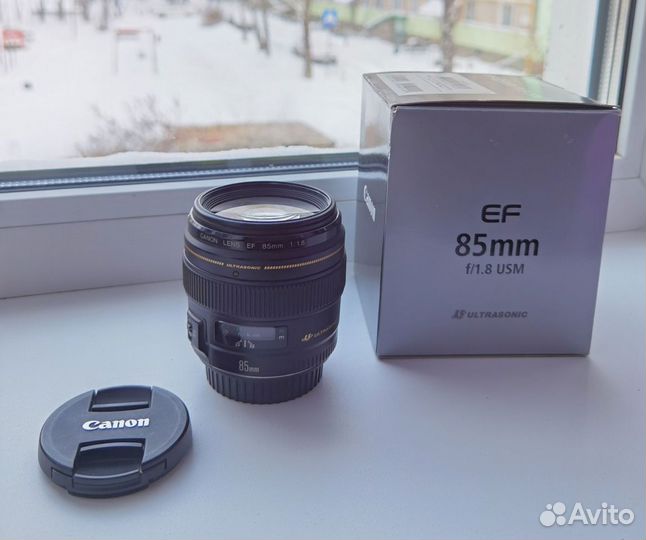 Объектив Canon EF 85mm f 1.8 usm