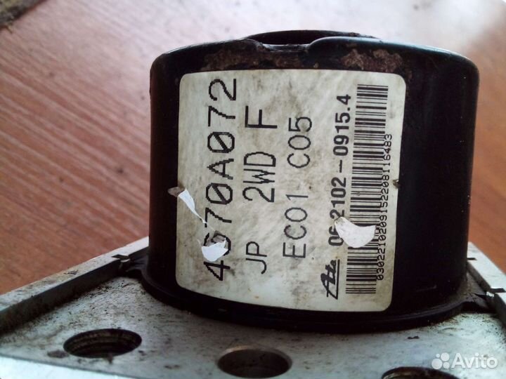 Блок абс mitsubishi lancer 10