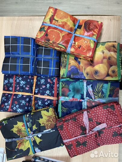 Вафельные полотенца, фартуки, прихватки, платочки