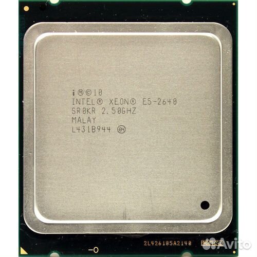 Процессор Intel Xeon E5-2640