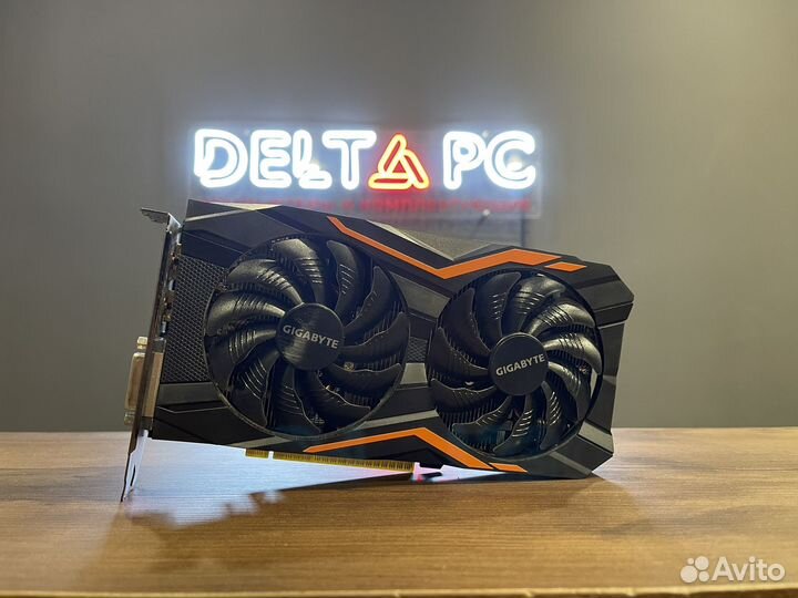 Видеокарта GTX 1050ti 4gb Gigabyte