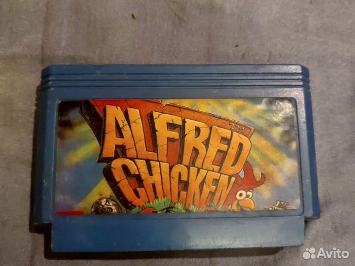 Картридж Dendy Alfred Chicken