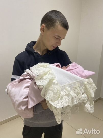 Конверт на выписку весна осень для девочки