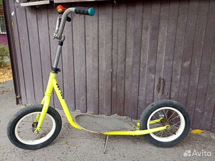 Самокат детский надувные колеса