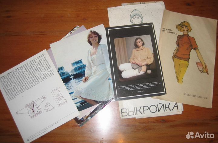 Вязание спицами крючком на аппарате. Мода 80-х