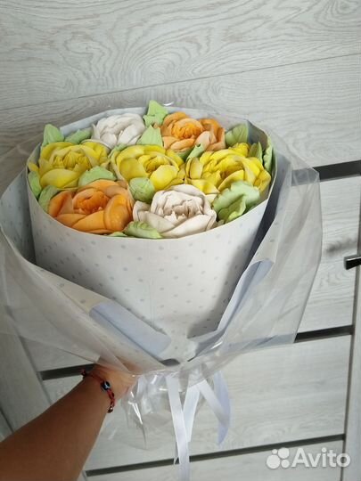 Зефирные цветы