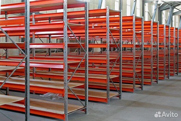 Стеллажи cpеднeгрузовые полочныe для склaда бу