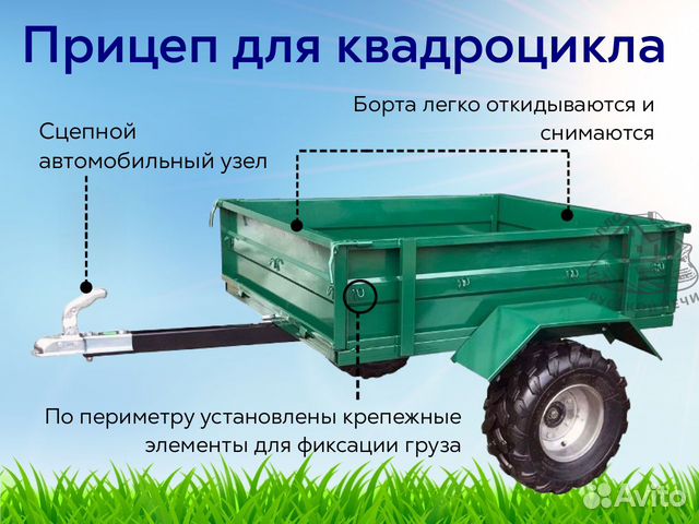 Прицеп для квадроцикла