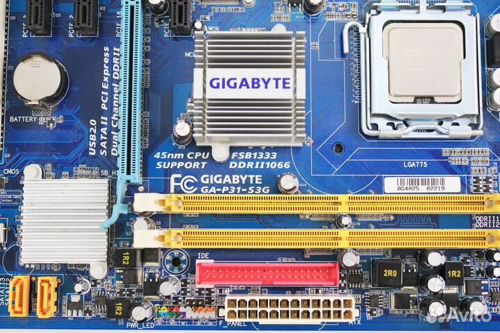 Материнская плата 775 Gigabyte GA-P31-S3G