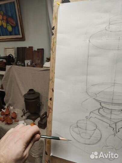 Обучение академическому рисунку и живописи