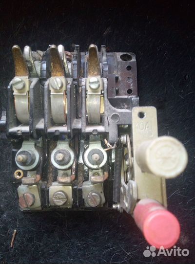 Выключатель ап50Б-3мт 40А