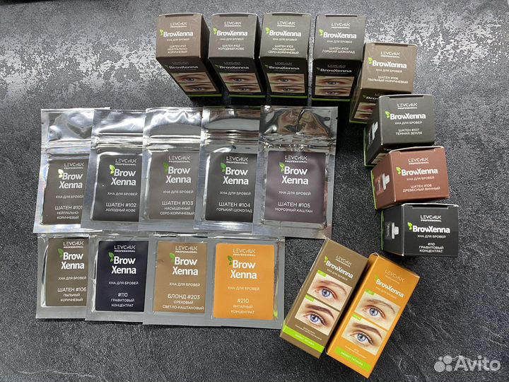 Хна для бровей Brow Xenna /просрок