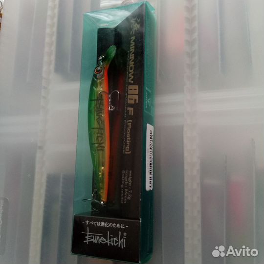 Японский воблер Tsunekichi Hama Minnow 86F