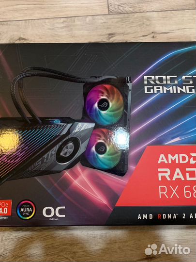 Видеокарта asus RX 6800 XT LC