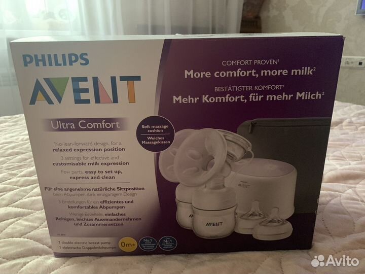 Молокоотсос электрический avent новый
