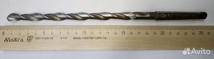 Сверло d 10,5 к/х км1 Р6М5 Удл ГОСТ