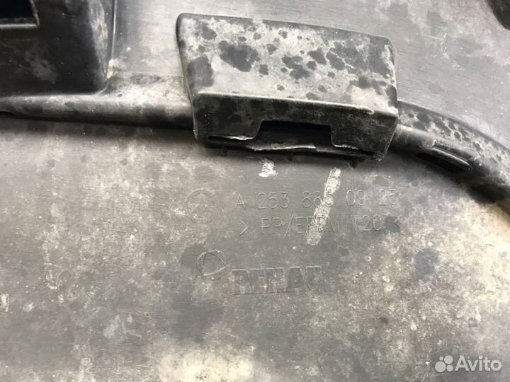 Накладка бампера задняя Mercedes Glc C253