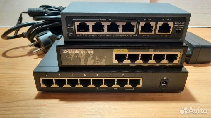 Коммутатор c POE