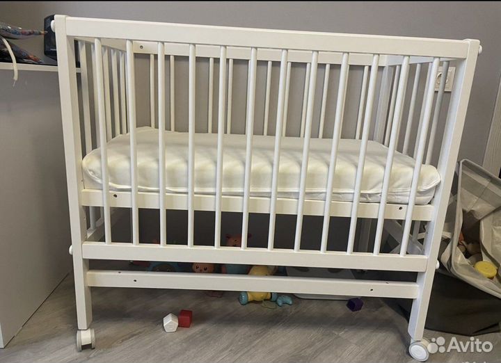Кроватка детская приставная