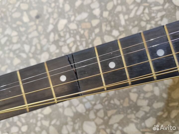 Гитара акустическая под восстановление 101