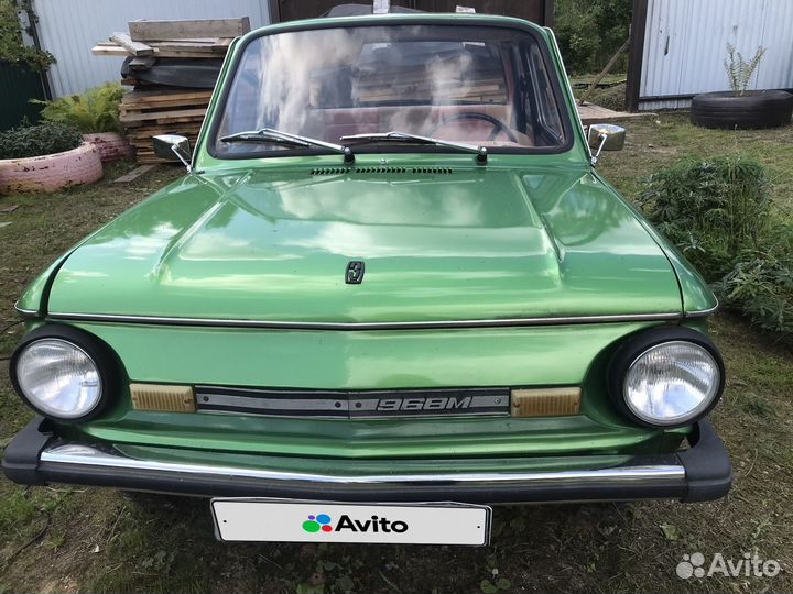 ЗАЗ 968 Запорожец 1.2 МТ, 1989, 3 000 км