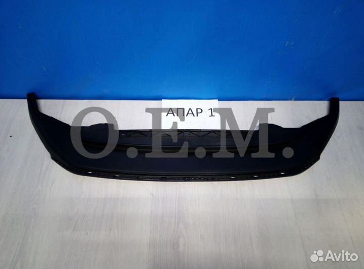 Спойлер переднего бампера Volkswagen Golf 7