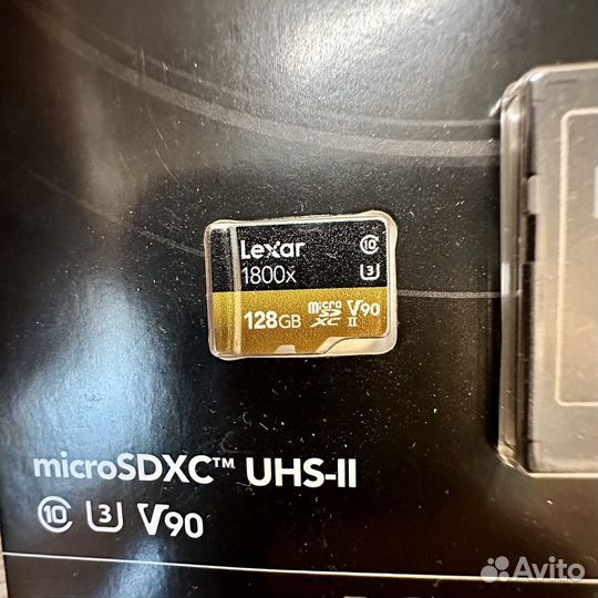 Lexar Pro microSD 1800x V90 сверхскоростные