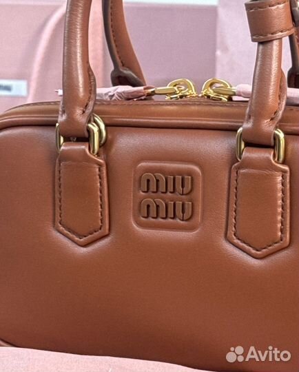 Сумка Miu miu leather bag