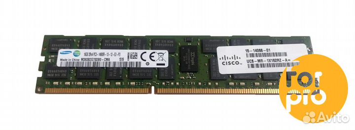 RAM DDR3 Samsung 16Gb 2Rx4 PC3-14900R Reg