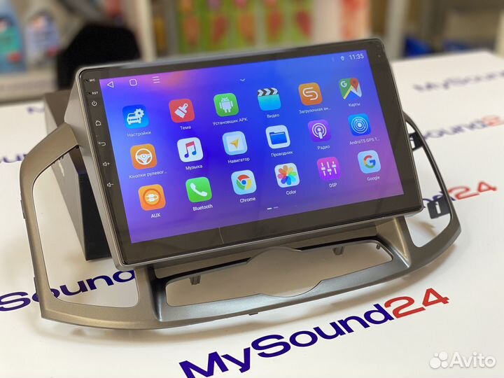 Штатная магнитола на автомобиль Chevrolet Captiva