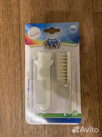 Набор детский расческа и щетка