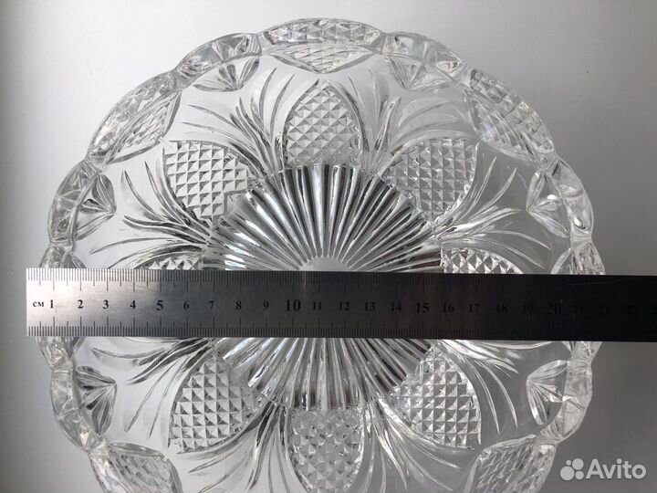 Ваза хрустальная СССР
