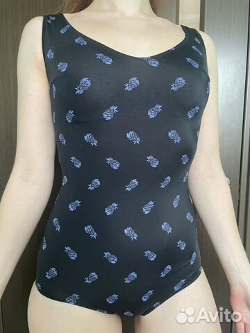 Боди для танцев черный