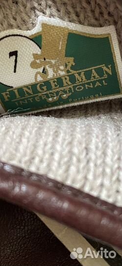 Перчатки классические кожа 6,5