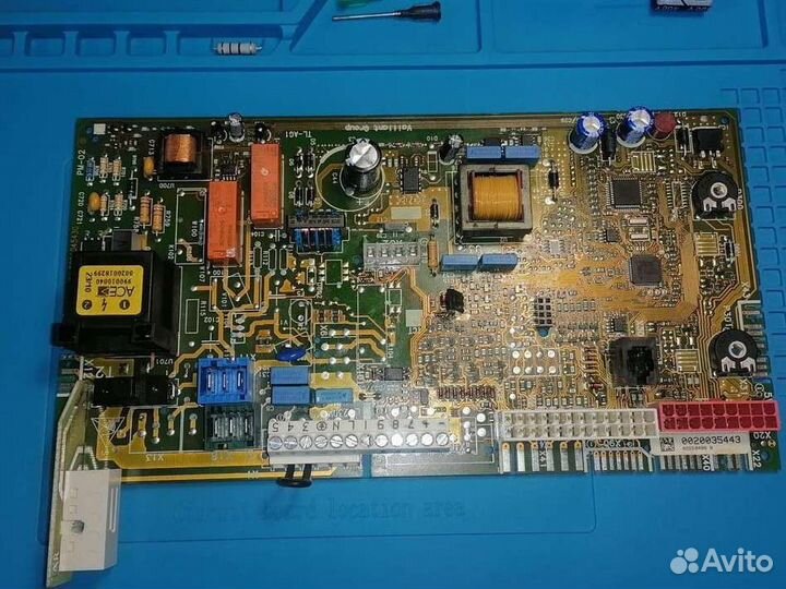 Ремонт плат от газового котла