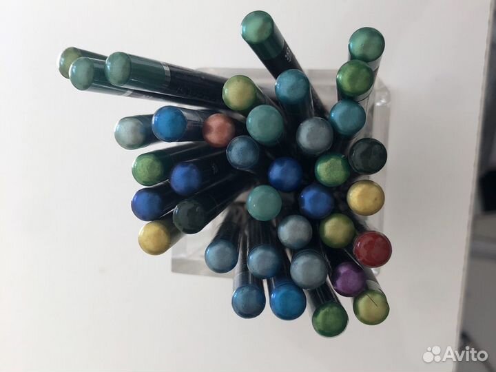 Тени для век; карандаши для глаз