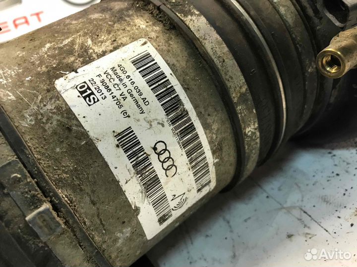 Пневмостойка передняя Audi A8 2013 4G0616039AD