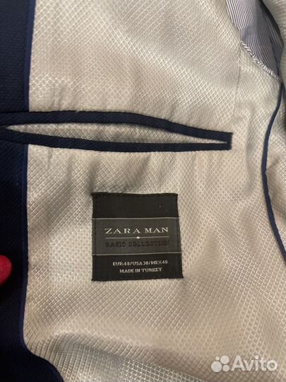 Мужской костюм zara