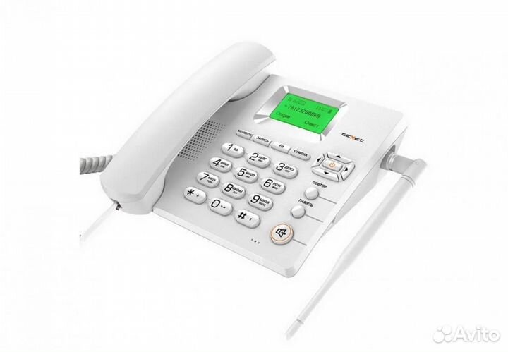 Стационарный GSM телефон teXet FX-100 Белый