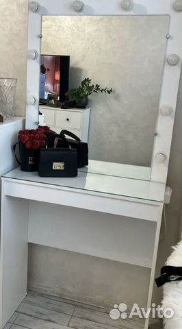 Туалетный столик с зеркалом и подсветкой купить в Воронеже с доставкой ...